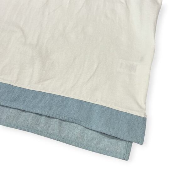 FxH NYC Chrystie Sleeveless Tee SIZE XXL White Cotton Lightweight Soft Tank Top - Picture 5 of 10